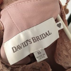 Davids Bridal Bridesmaids Dress Cameo